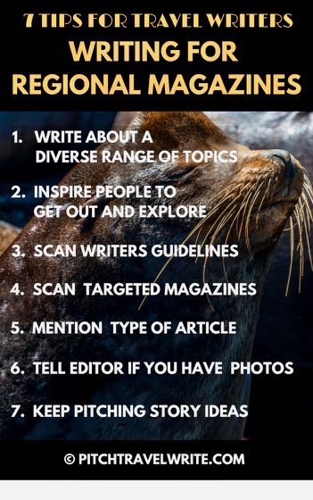 Writing for regional magazines is a right of passage for travel writers. Here's advice for breaking into these magazines and resources to help you do it ...