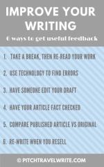 Six tips to improve your writing