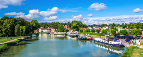 burgundy canal in France