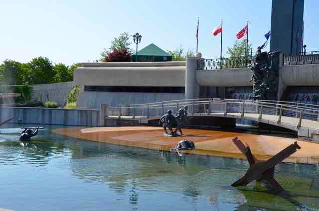 Press trips 2015 took me to the National D-Day Memorial in Bedford, Virginia