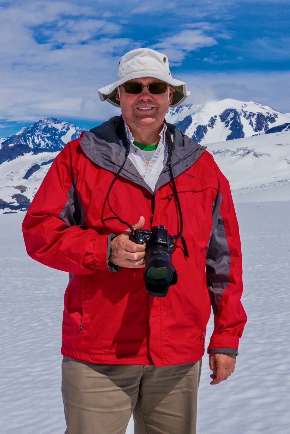 Roy Stevenson, travel writer, on assignment in Alaka