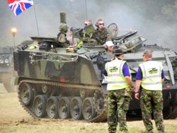 WW2 re-enactment in England - an event I attended when I expanded into the military writing genre