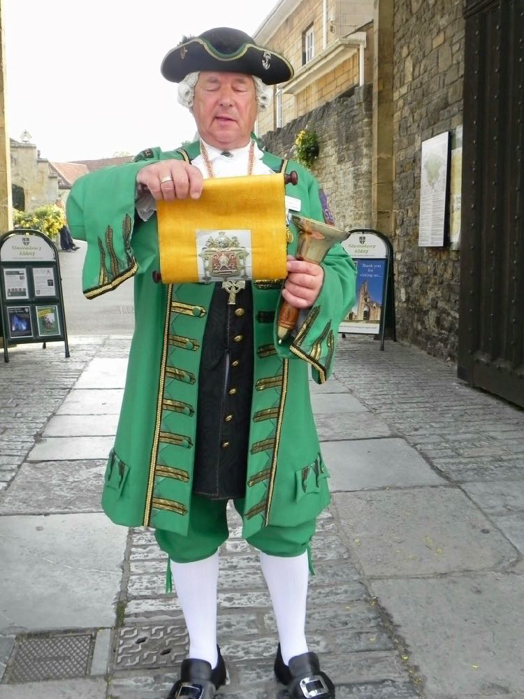 Graham Coles the Town Crier