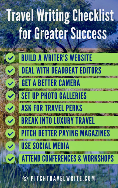 writing tips for greater success - for travel writers