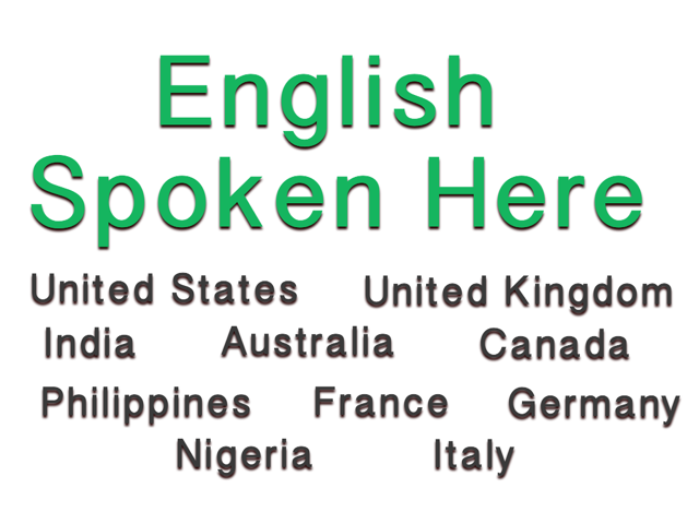list of english speaking countries