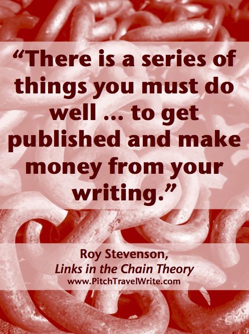 links in the chain theory to get published and make money
