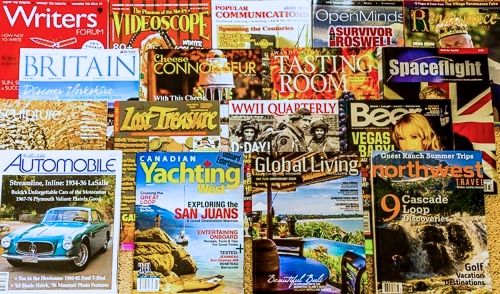 magazines that have published my articles
