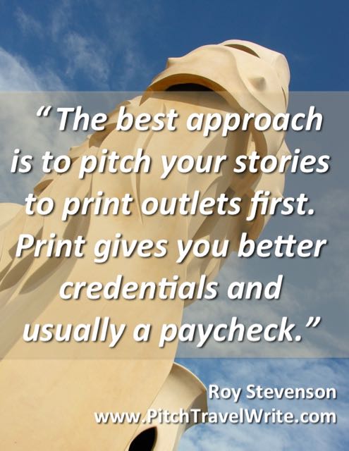 writers should pitch print first and get paid