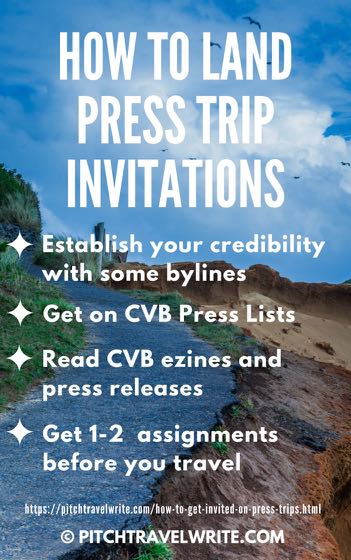 four tips for press trip invitations