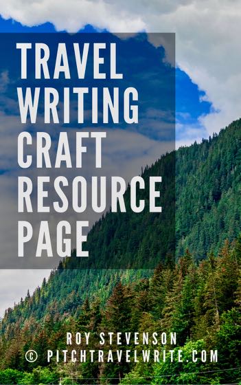 Travel writing craft resource page cover