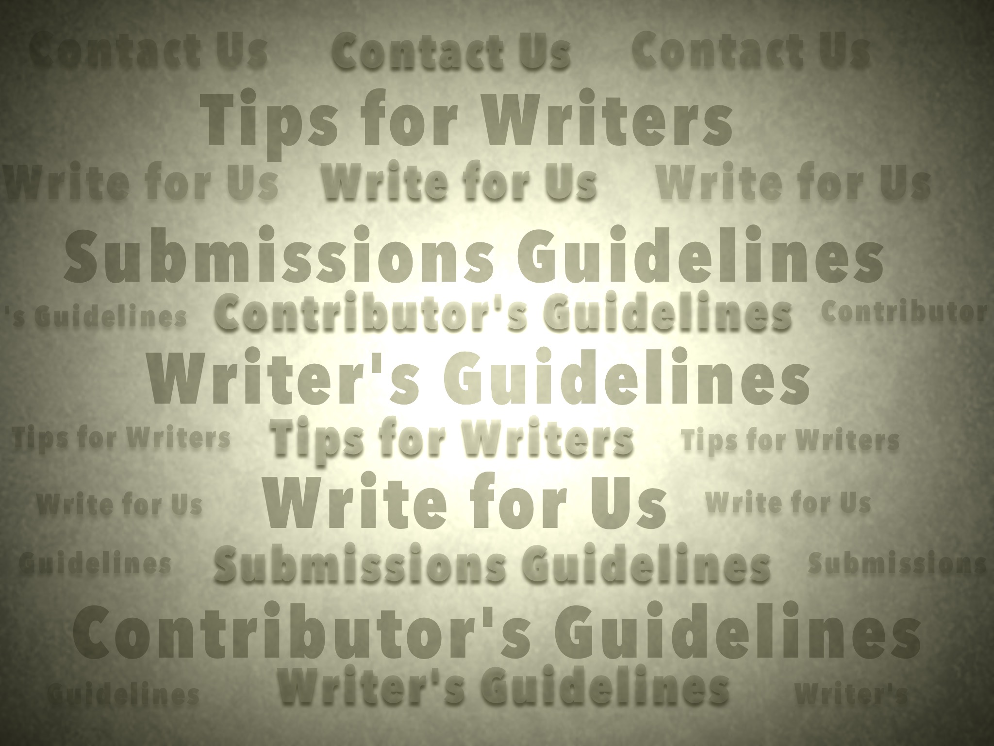 the first tips for travel writers  means knowing the different names for writers guidelines