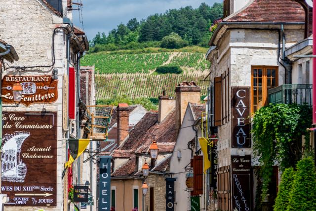 Press trip for travel writers includes things like tours through this wine village in France