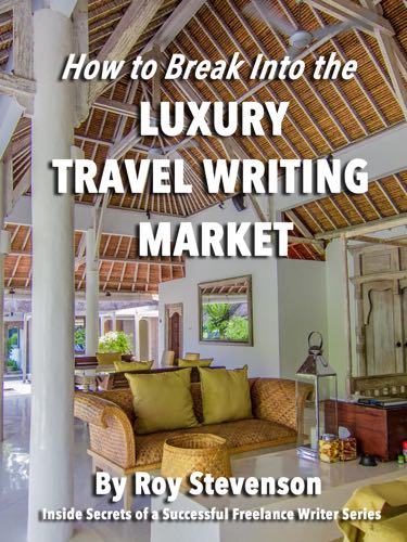 luxury travel writing ebook cover