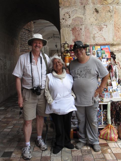 travel writer Roy Stevenson in Quito Ecuador