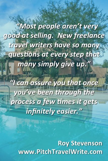 Following my sales process is the easiest way for novice travel writers to succeed in getting published.  Here are the 5 steps you need to know about ...