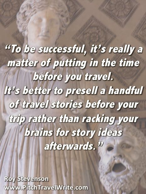 how to be a successful travel writer