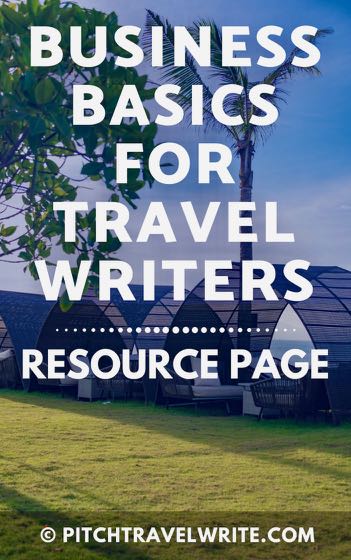 business basics for travel writers resource page