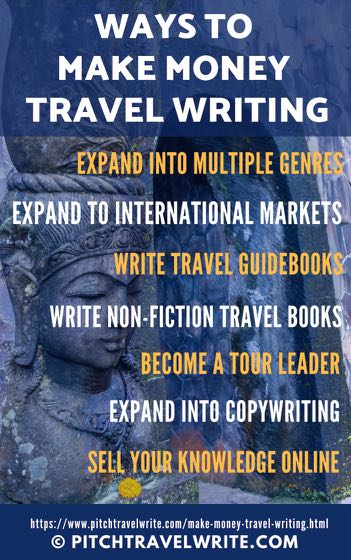 7 ways to make money travel writing