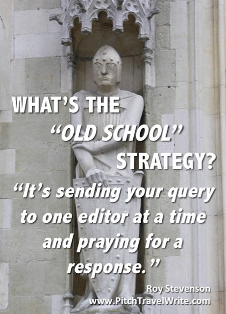 old school strategy for query letters