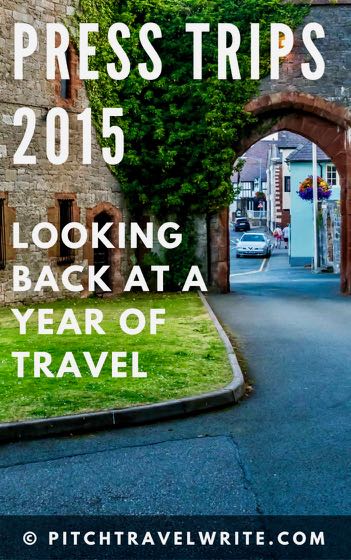 these are press trips 2015 that I went on to give an idea of what's possible