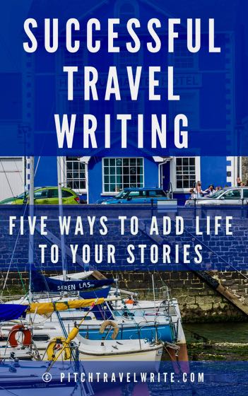 successful travel writing link