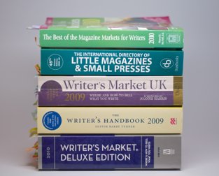 some books have writers guidelines listings