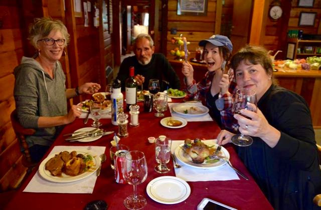 Good travel etiquette on a press trip includes socializing with fellow travel writers.